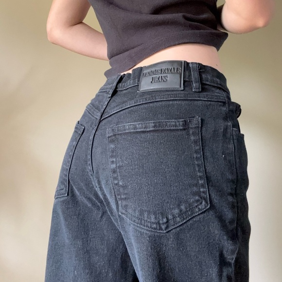 Femme Fatale Black Bootcut Denim Jeans - Picture 5 of 10